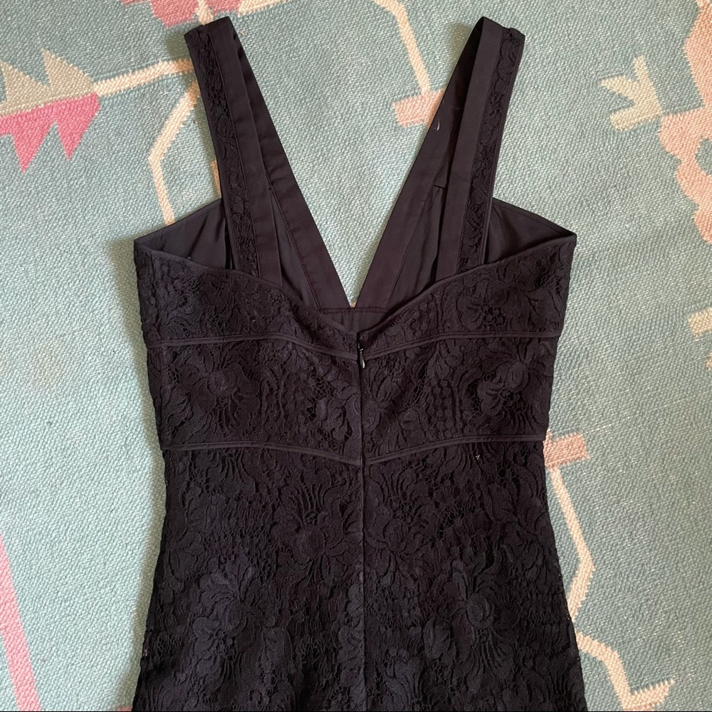 victoria beckham lace kick midi dress - Picture 9 of 12